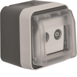 Berker Antennen-Steckdose 2Loch 12033515 