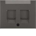 Berker Zentralstück m.Staub-    11827006 