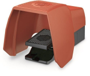 Bernstein Fußschalter mit Schutzhaube 