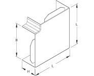 Kleinhuis Flachwinkel 60X130    W60130.6 