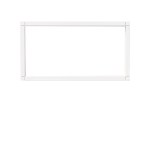 SIED Putzblende             PB611-4/2-0W 