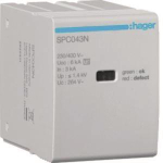 Hager Steckmodul T3 N-PE Uc 264V SPC043N 