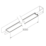 Legrand SC952 Deckel f.Profil 