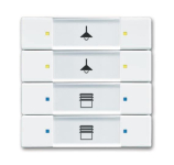 BJ Bedienelement 4/8fach      6127/02-84 