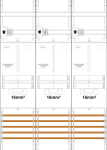 f-tronic Zählerfeld 3feldrig Z31B-16-HSP 