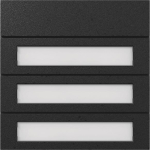 GIRA 5533925 Ruftastenmodul 3fach 