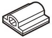 Legrand 037710 Zeichenhalter 