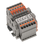 WAGO 821-509 Relaisklemmenleiste,Ausf E. 