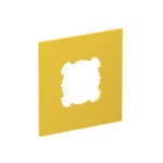 OBO VH-P2 Abdeckplatte 1xEKR 95x95mm PA 