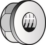 Legrand CM801011 Flachrundschraube TRCC 