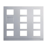 BJ Frontplatte Video 3/4   413812CF-A-03 