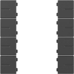 GIRA 5020005 Wippenset 4f Tastsens.4.55 