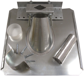 Televes Mastzubehör-Set 76mm mit MAZ76ZB 