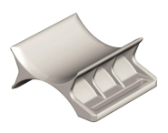 OBO 2058 2 40 LGR Doppelwanne 34-40mm PP 