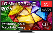 LG 65MRGB87B9B sw Mini RGB LED-TV 