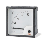 ABB Voltmeter analog        VLM-1-300/72 