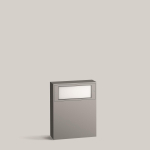 BEGA Pollerleuchte silber       84669AK3 