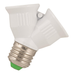 BAIL Lampenfassung/Splitter Weiß  140913 