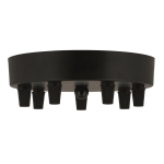 BAIL Deckendose Metall Schwarz    140916 