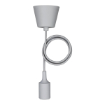 BAIL Silicone Pendant E27 Grey    141582 