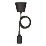 BAIL Silicone Pendant E27 Black   141580 