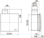 MAICO Ventilatoreinheit           ER60VZ 