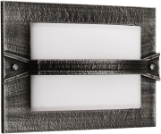 ALBE Wandleuchte Alu schwarz-     606263 