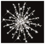 S&H LED Snow Ball white Ø40 2kg    59860 