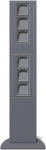 GIRA 135128 E-Säule 6x Leereinheit 769mm 
