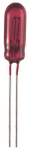 S&H Miniaturglühlampe 2,3x6mm rot  21408 