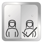 ELSO Tastfläche 2-fach f.Ruf-     735820 