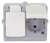 KOPP APWG-Steckdose 2-fach     130248006 