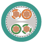 LAPP ETHERLINE FD P CAT5e 4X2XAWG26 