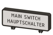 Siemens 3LD92861A Zusatzschild 