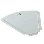 OBO RBD 45 200 DD Deckel f.45°-Bogen 