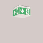 RZB Notleuchte Deckenleuchte  672292.002 