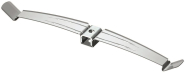 OBO 2033 M A2 Kabelklammer 2x8 NYM3x1,5 