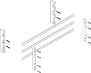 ABN Sammelschienen-Modul flach MFSC22613 