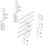 ABN Sammelschienen-Modul flach MFSC13615 