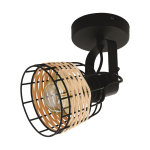 EGLO Spot ANWICK 1 schwarz E27     43324 