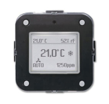 BJ Raumtemperaturregler mit      6109/28 