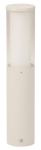 ALBE Sockelleuchte Alu weiß 1xTC- 680545 