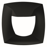 Theben Abdeckrahmen 180 schwarz  9070628 