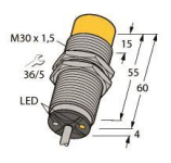 Turck Induktiver       NI20U-M30-ADZ30X2 