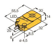TURCK Induktiver Sensor  BI10U-Q14-AP6X2 