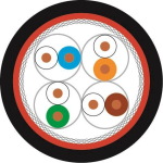 HELU HELUKAT S/FTP 4x2xAWG23/1 PVC/PVC 