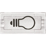 Merten Symbole rechteckig Licht   395669 