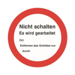 Cimco Verbotszeichen Kunststoff   182742 