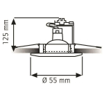 Rutec Alu-Druckguss Einbau-       R55836 