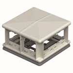 OBO T8NL 00C 7035 Telitank 225x225x125 